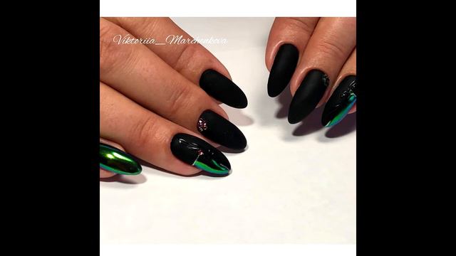 Идеи маникюра с зеркальной втиркой 💥 ИДЕИ МАНИКЮРА 💥 ДИЗАЙН НОГТЕЙ 💖💖💖 смотреть онлайн