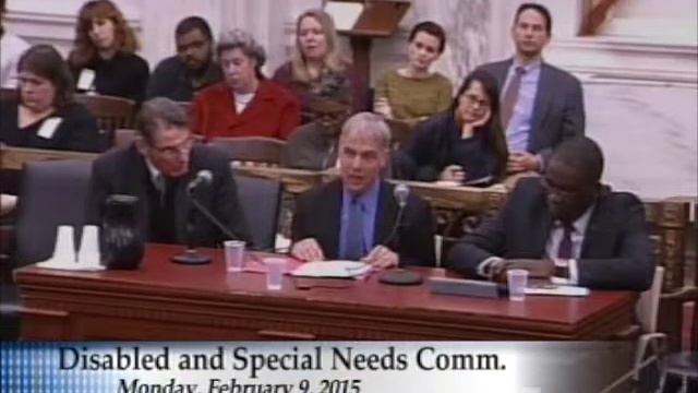 Feb. 9, 2015: Disabled & Special Needs Committee Hearing смотреть онлайн