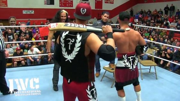 The Hardy Boyz & The Fraternity Trade Insults