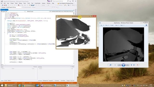 Depth map to 3D cloud смотреть онлайн