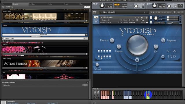 Sonokinetic Yiddish KONTAKT смотреть онлайн