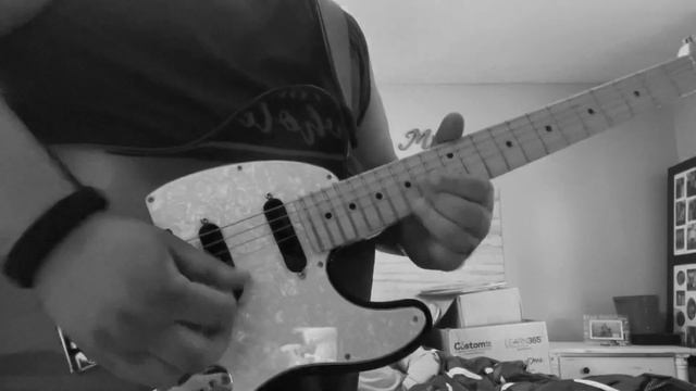Just messing around on my custom Fender Telecaster. смотреть онлайн