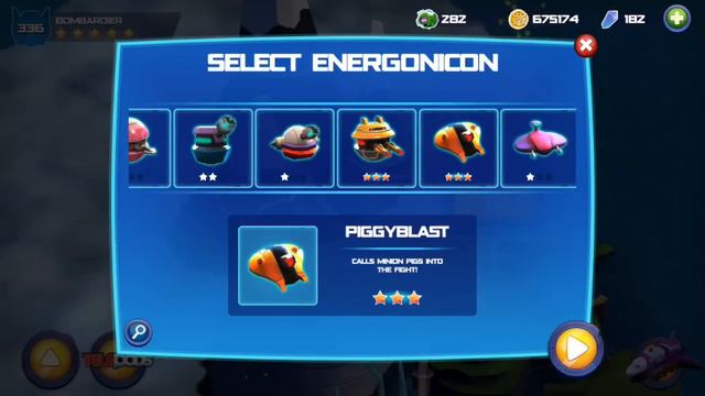 ALL 48 Energonicons!! Angry Birds Transformers #5 смотреть онлайн