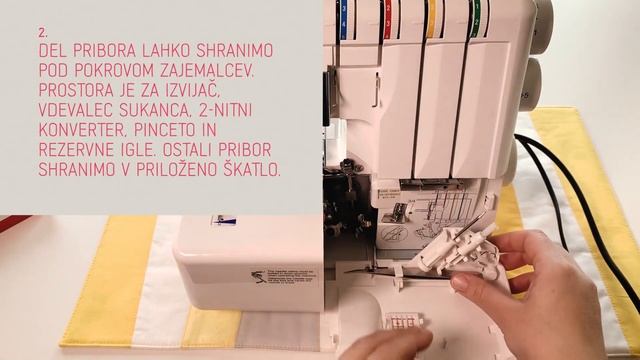 Overlock: shranjevanje pribora in pokrovi смотреть онлайн