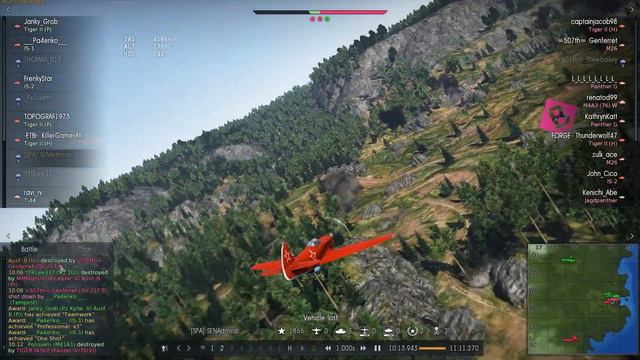 war thunder - SPAA radar = USELESS смотреть онлайн