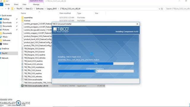 TIBCO Installation - Basic Set up - Installing RV, TRA, BW, EMS смотреть онлайн