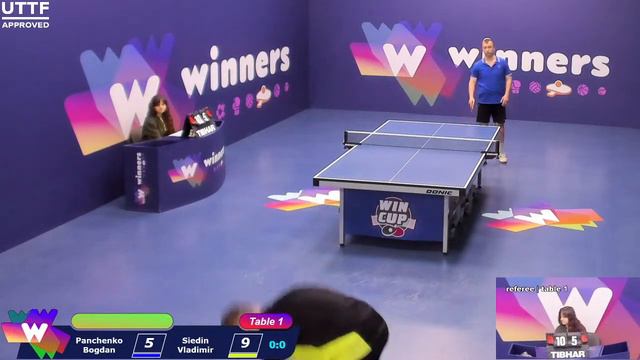 WINners CUP table 1 02.02 Panchenko Bogdan - Siedin Vladimir 17:30 смотреть онлайн