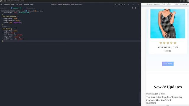 Responsive Ecommerce Website ? Using HTML CSS JAVASCRIPT | Mobile First смотреть онлайн