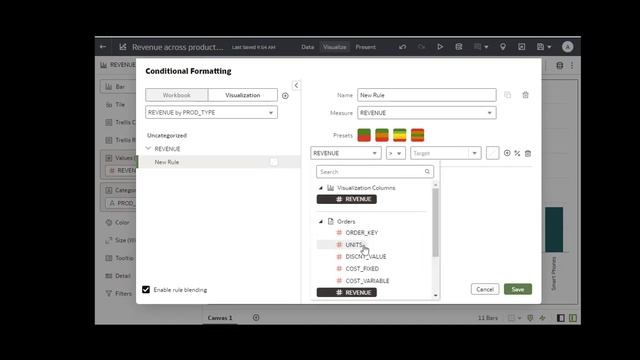 Highlight important events in your data in Oracle Analytics смотреть онлайн