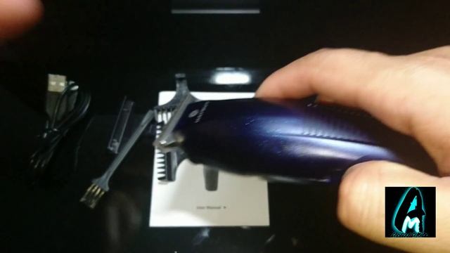 Maybuy Zero Gap Hair Clipper Beard Trimmer MV3005 (Review) смотреть онлайн