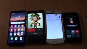 Incoming call & Outgoing call at the Same Time HONOR 9S  Samsung Galaxy S3+S1+Nokia Lumia 1020