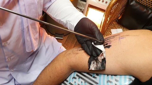Thai Tattoo Sak Yant ft. a Unalome and Hah Taew 5 Lines смотреть онлайн