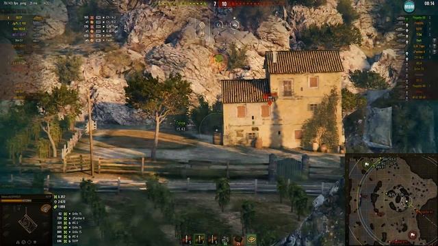 60TP Lewandowskiego, карта Рудники, 10.4К, Рэдли. WoT 1.7.0. 2К VIDEO. смотреть онлайн