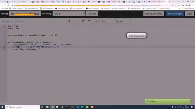 Vid.1 - Deploy Python Django to Cpanel Shared Hosting - with Terminal смотреть онлайн