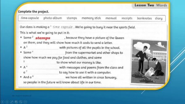 Family and Friends 5 unit 11 lesson2