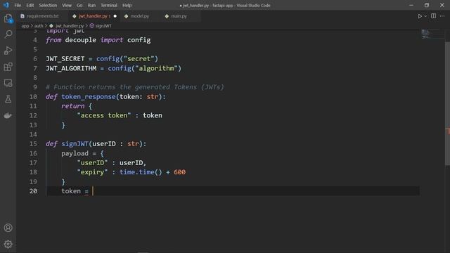 FastAPI Authentication with JWT (JSON Web Tokens) смотреть онлайн