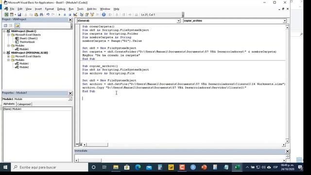 Cómo copiar archivos al servidor con VBA смотреть онлайн