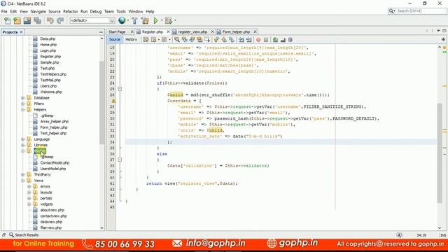 #31 Register Form in CodeIgniter 4 смотреть онлайн
