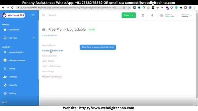 free hosting and domain for WordPreess 2023 | webhost365 free hosting review | webhost365 tutorial смотреть онлайн