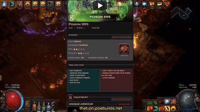 [PoE 3.22] SUMMON RAGING SPIRITS SRS GUARDIAN - PATH OF EXILE - ANCESTORS POE BUILDS REVIEW смотреть онлайн
