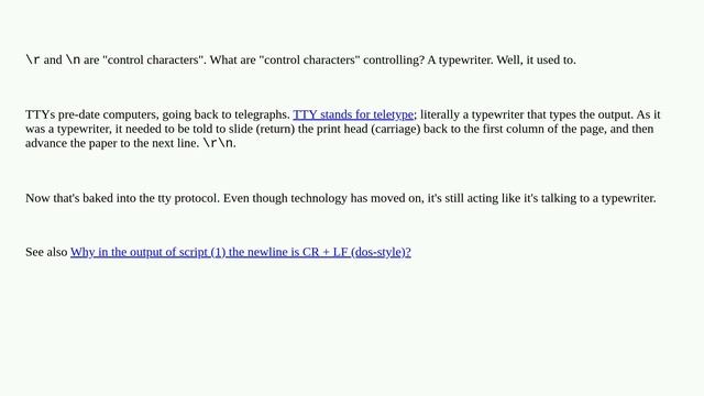 Where does this \r\n come from when I redirect STDOUT to a PTY in Perl? смотреть онлайн