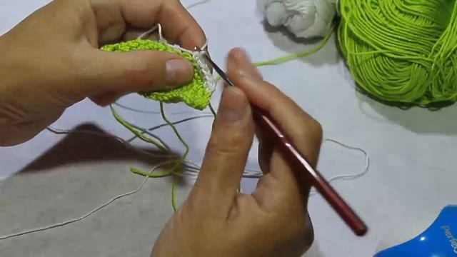 Вязаный цветочек крючком / Как вязять лилию подробный мк.