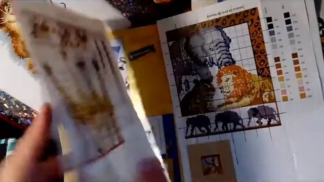 Вышивка крестом. Готовые работы. Панна. Мельница. Журнал ,,Веселые петельки" Африканские истории. смотреть онлайн