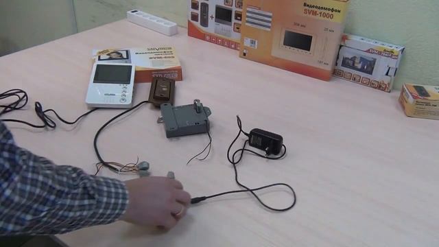 Обзор видеодомофона Satvision SVM 402