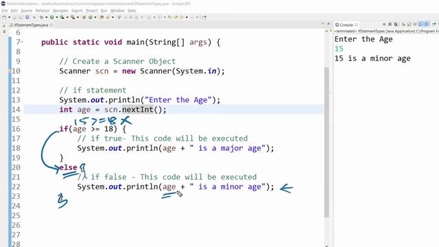 If else Statement in Java | Control Statement смотреть онлайн