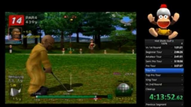Hot Shots Golf 3 All Tournament/Vs. Mode Speedrun 8:27:29 смотреть онлайн