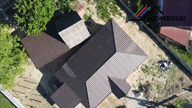 Țiglă metalică Balcanic RAL 8019 mat смотреть онлайн