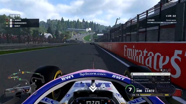 F1 2019 КАРЬЕРА - САМ СЕБЕ ВСЕ ИСПОРТИЛ #139 смотреть онлайн