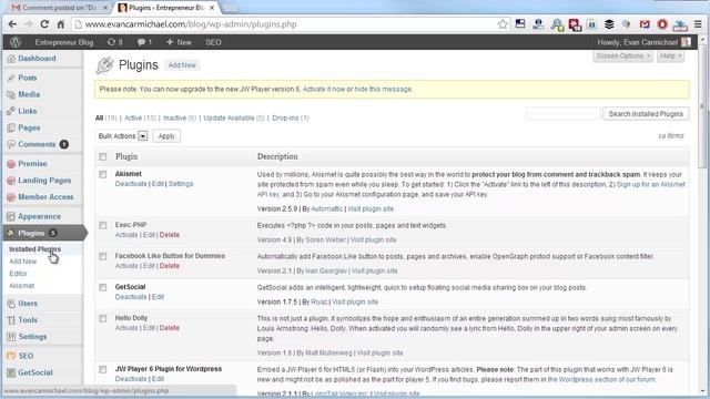Battle the Blog Spammers! Effective Ways to Stop WordPress Comment Spam смотреть онлайн