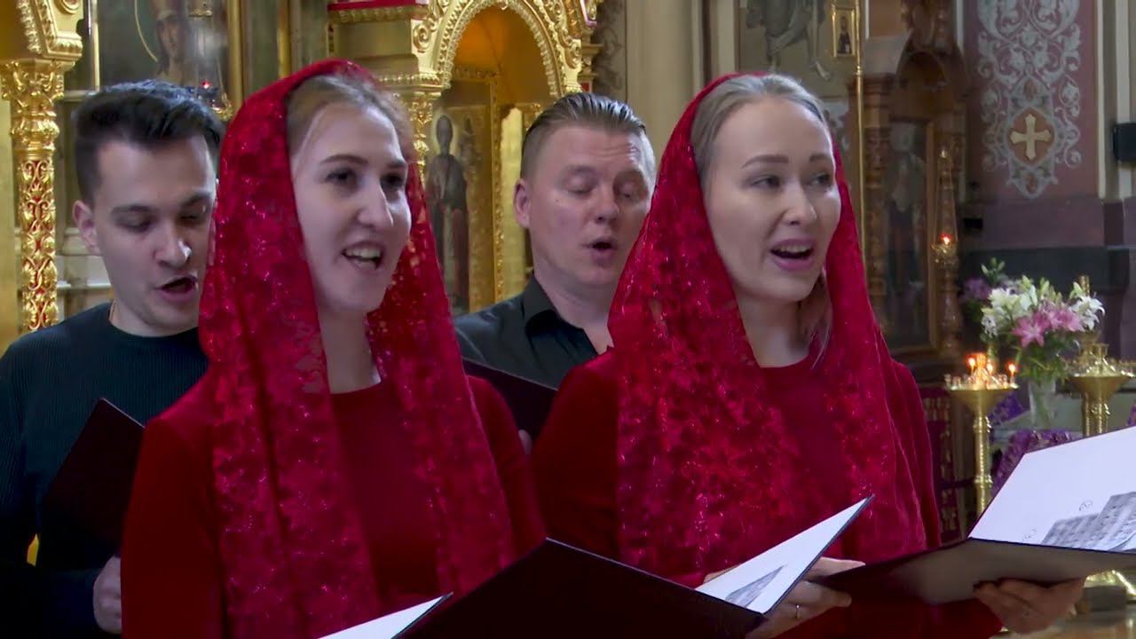 Христос воскресе! Тропарь Пасхи. смотреть онлайн