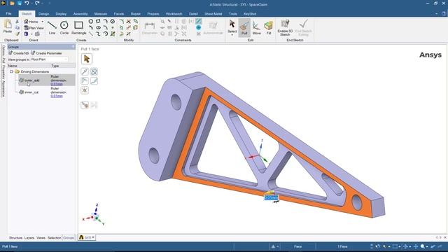 Analyzing More Than One Design Using Ansys Mechanical — Lesson 3 смотреть онлайн