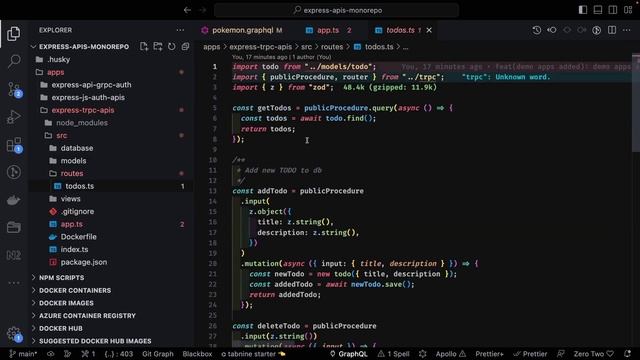 Different API platforms REST, Graphql and tRPC using Nest JS & Express #09 #nestjs смотреть онлайн