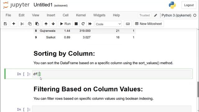 Renaming , Sorting And Filtering Columns In Pandas | Pandas Tutorial For Data Science смотреть онлайн