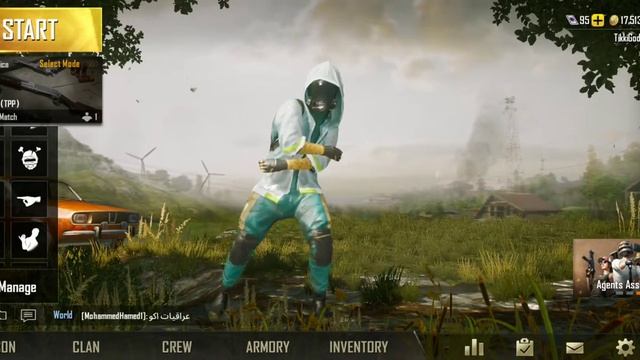 PUBG mobile hazard suit and mask смотреть онлайн