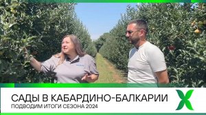 Сады в Кабардино-Балкарии. Итоги 2024