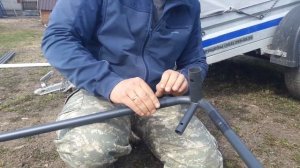 Шатёр из магазина "Лента" GIARDINO CLUB 3*3 доработка.