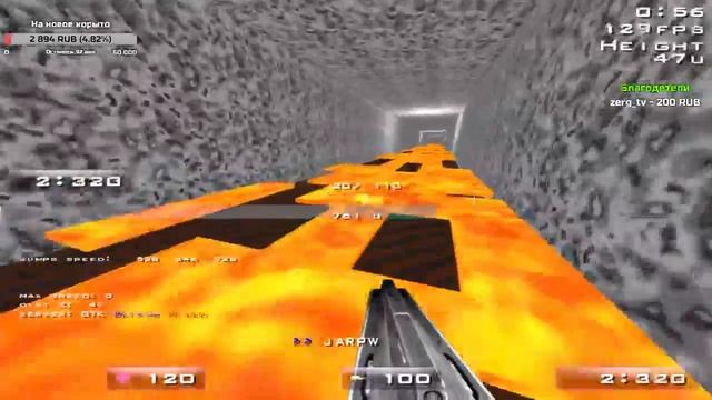 Quake 3 DeFRaG #52 | Первые донаты и рофлы с них - Zaglewi смотреть онлайн