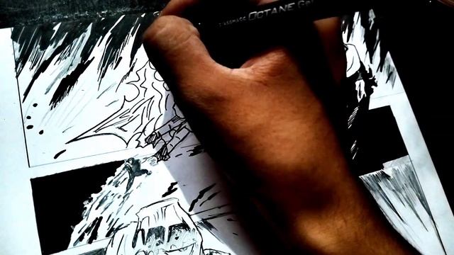 Drawing a Manga Page | Sukuna vs jogo | Jujutsu Kaisen manga смотреть онлайн