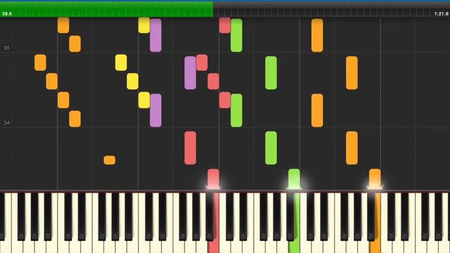 China National Anthem — "March of the Volunteers" [Synthesia] смотреть онлайн