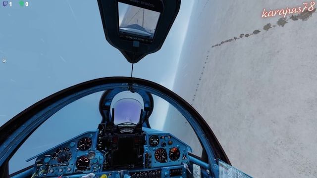 Миг-21 Удар по колонне в СМУ. смотреть онлайн