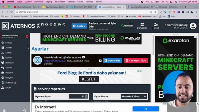 MİNECRAFT SERVER NASIL KURULUR? (2022) [ÜCRETSİZ VE ÜCRETLİ YÖNTEMLER] смотреть онлайн