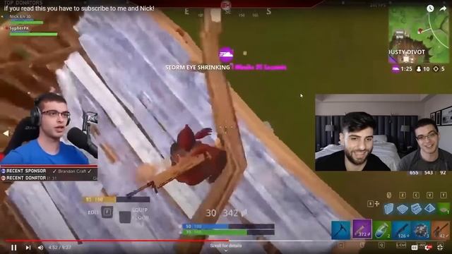 Reacting to Nick Eh 30's BEST Clips with Nick Eh 30! смотреть онлайн