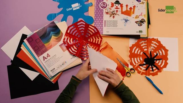 Manualidad para Halloween araña смотреть онлайн