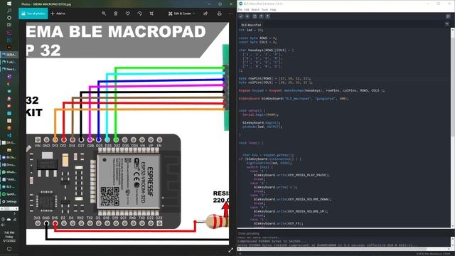 DIY KEYBOARD WIRELESS / MACRO PAD WIRELESS (ESP32) смотреть онлайн