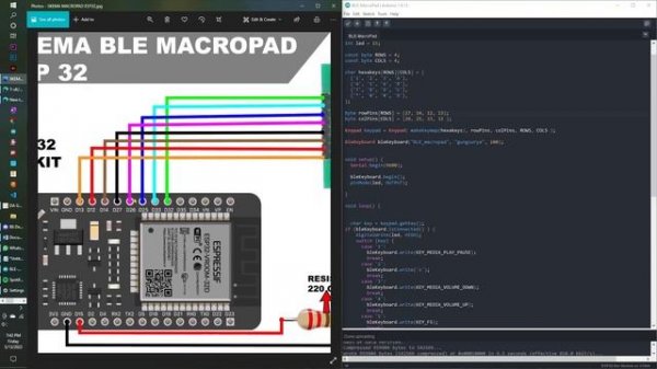 DIY KEYBOARD WIRELESS / MACRO PAD WIRELESS (ESP32)