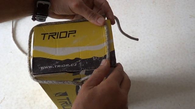 Высотный подъем кондиционера морским узлом. Как вязать бочечный узел. Barrel Knot смотреть онлайн